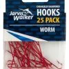 Jarvis Walker Chemically Sharpened Long Shank Hooks