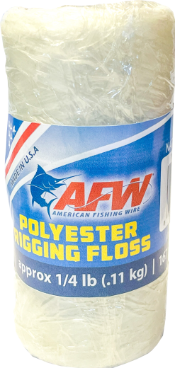 Tackle World AFW Waxed Rigging Floss 70lb 167yd