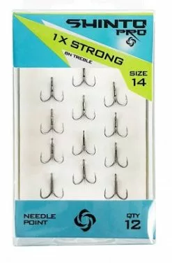 Shinto Pro 1x Black Nickel Trebles